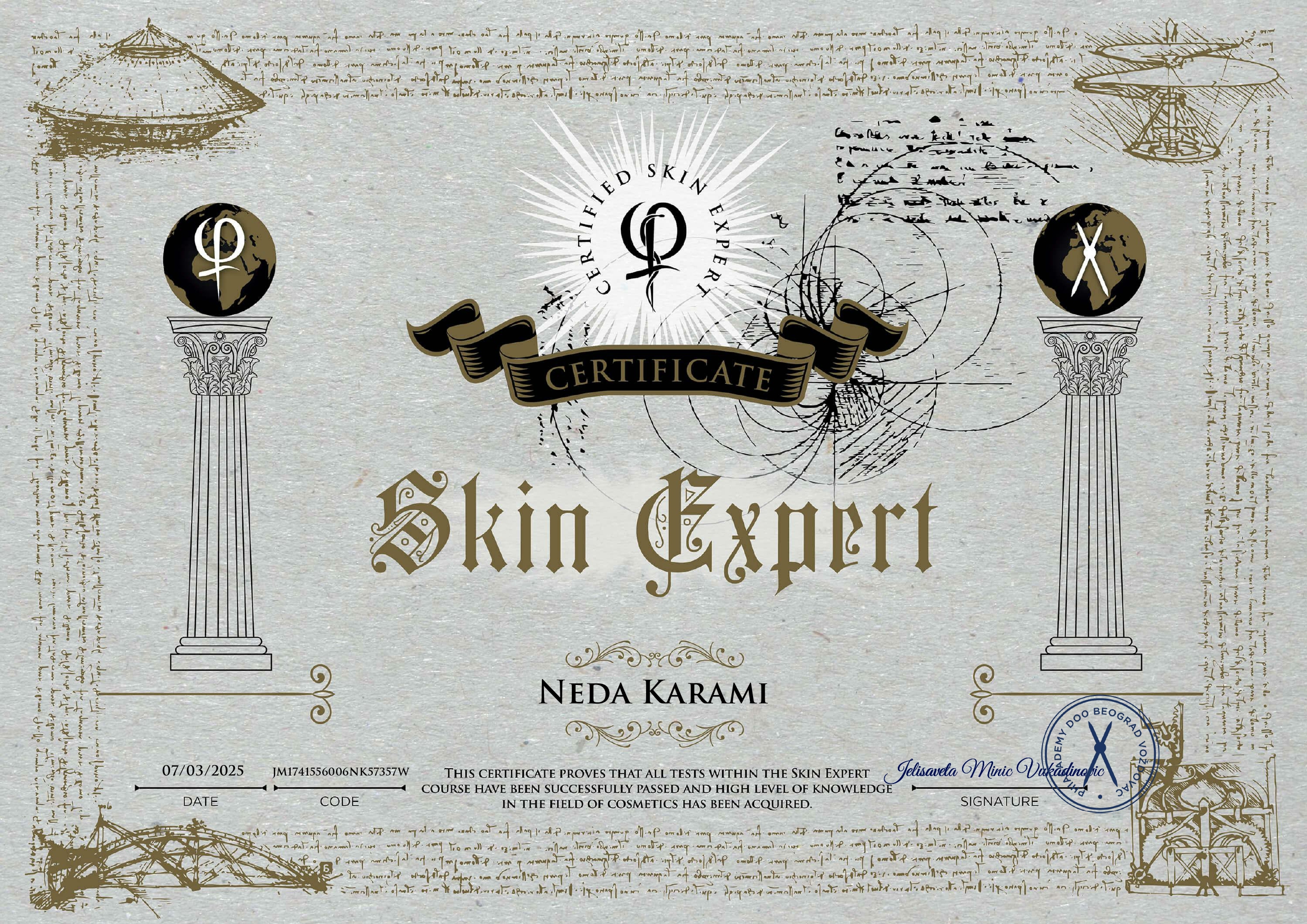 Certified PMU Artist